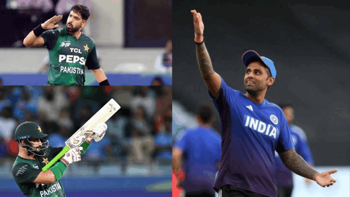 BCCI Complains Against Rauf, Sahibzada to ICC; PCB Lodge Protest Against Surya