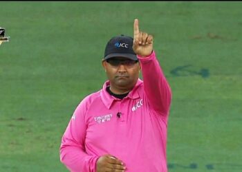 Kashmiri Umpire Features In International Cricket Match