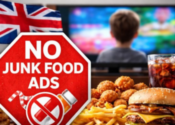 UK Bans Junk Food Ads on TV, Online to Combat Childhood Obesity