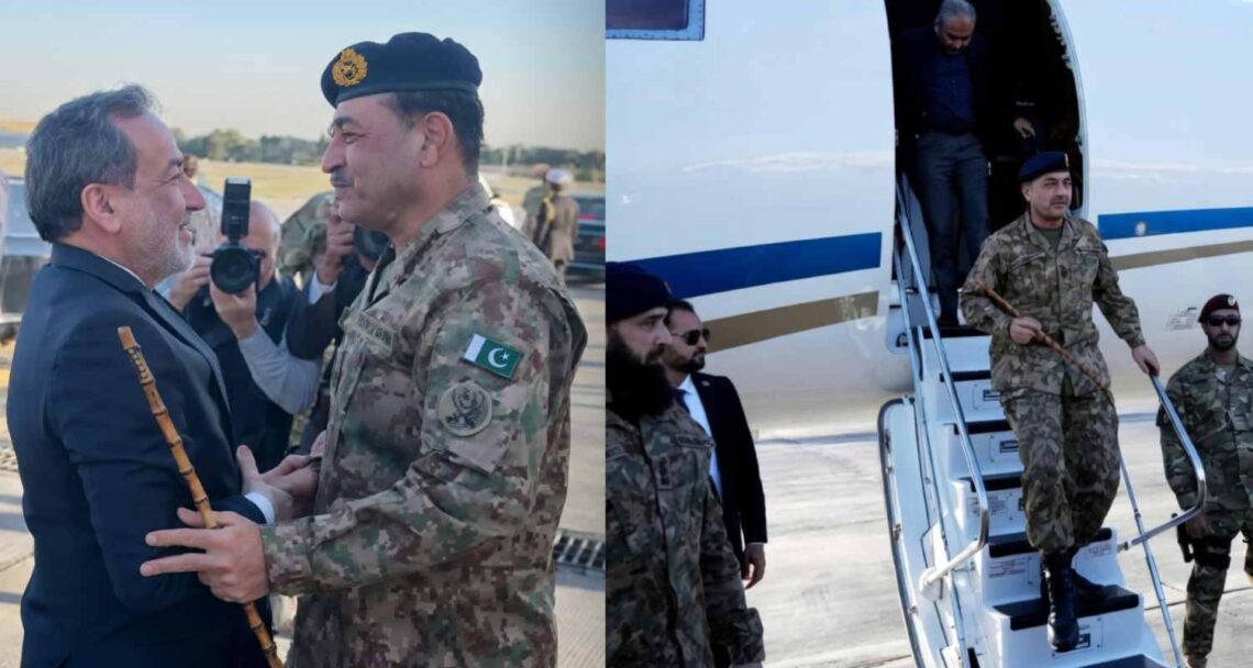 Pakistan Army Chief Lands In Tehran For Peace Talks