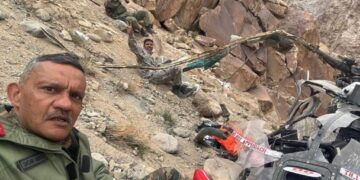Senior Army Commander Survives Chopper Crash in Ladakh