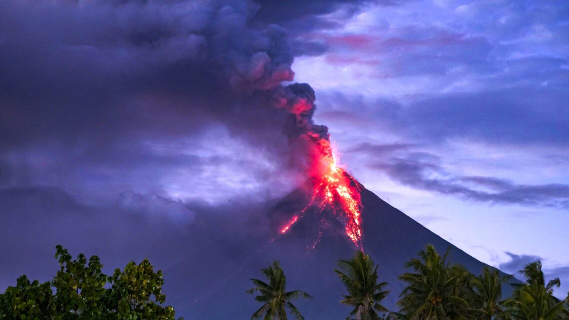 Over 300 Families Evacuate Philippines Due To Ashfall From Volcano