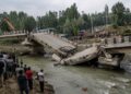 10 Injured As Newly Constructed Bridge Collapses In Baramulla
