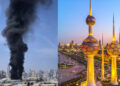 US Bombs Iranian Military Sites; Kuwait Hit by Drone, Missile Fire
