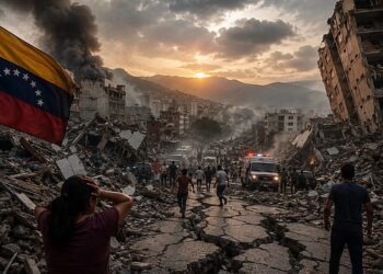 Powerful Twin Earthquakes Rock Venezuela
