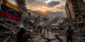 Powerful Twin Earthquakes Rock Venezuela