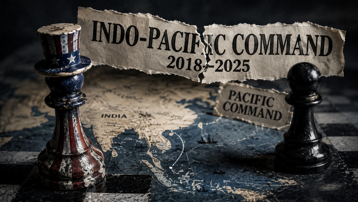 US Drops ‘Indo’ From Indo-Pacific Command