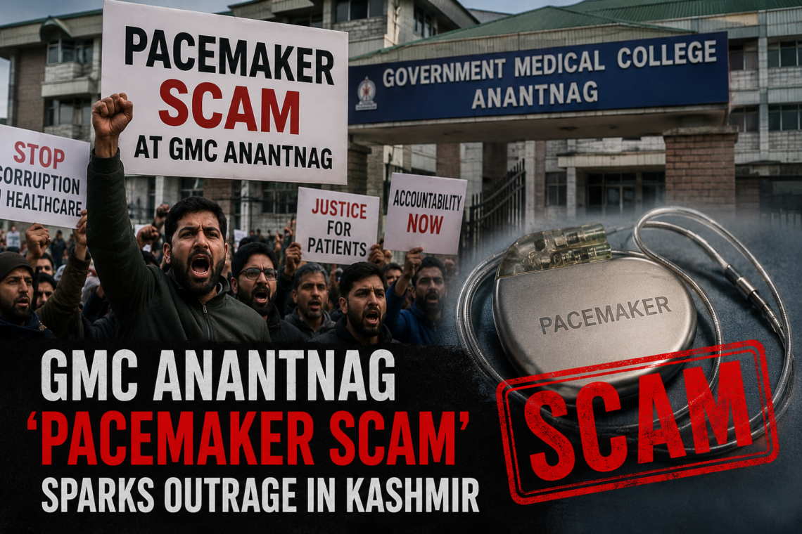 GMC Anantnag ‘Pacemaker Scam’ Sparks Outrage In Kashmir