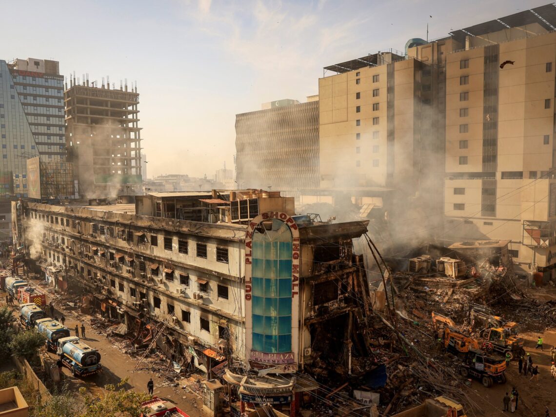 11-Year-Old Charged Over Deadly Pakistan Shopping Centre Fire That Killed 72