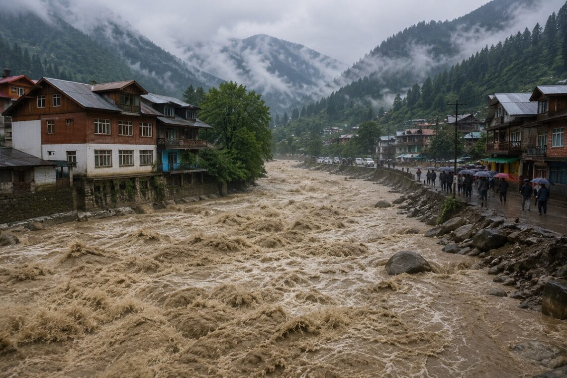 Doda Cloudbursts Leave Villages Isolated, Roads Damaged