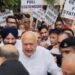 NC Protests in Delhi to Demand Statehood for J&K