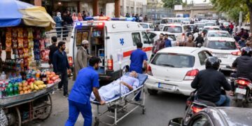 Hospital Entrances in Kashmir Choked by Vendors, Vehicles