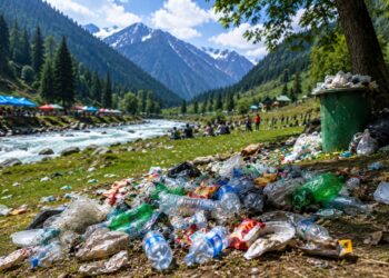 Tourist Boom Leaves Trail of Plastic Waste Across Kashmir’s Offbeat Destinations